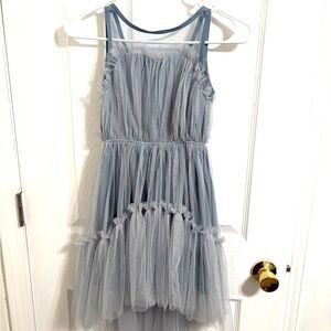 Joyfolie Dreamy Blue Tulle Dress